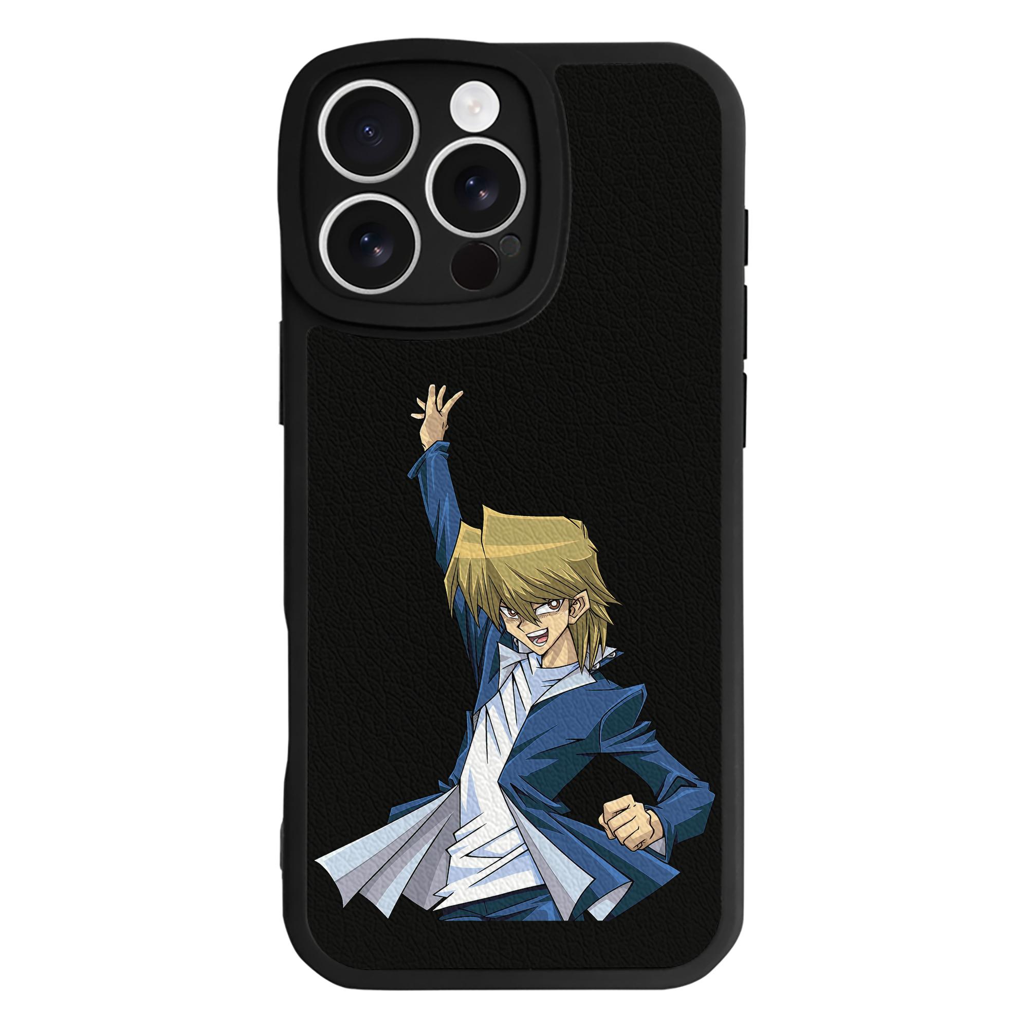 遊☆戯☆王 Yu-Gi-Oh! 【iPhone 16シリーズ対応】シリコンスマホケース（レザー調） 材質：シリコン